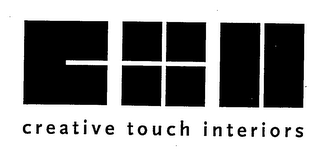 CTI CREATIVE TOUCH INTERIORS logo