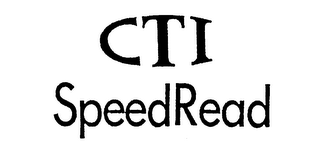 CTI SPEEDREAD logo