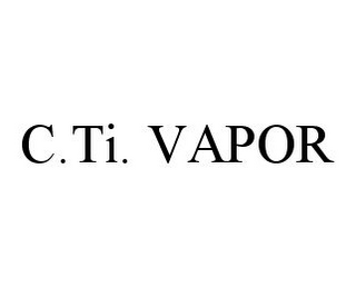 C.TI. VAPOR logo