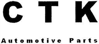 CTK AUTOMOTIVE PARTS logo