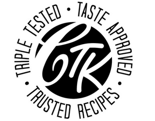 CTK · TRIPLE TESTED · TASTE APPROVED · TRUSTED RECIPES logo