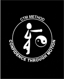 CTM METHOD CONFIDENCE THROUGH MOTION logo