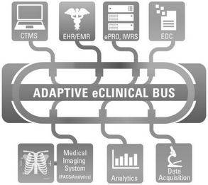 CTMS EHR/EMR EPRO, IWRS EDC ADAPTIVE ECLINICAL BUS MEDICAL IMAGING SYSTEM (PACS/ANALYTICS) ANALYTICS DATA ACQUISITION logo
