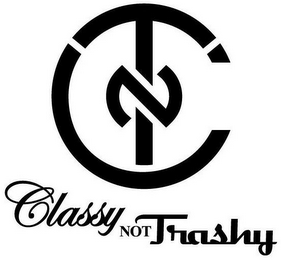CTN CLASSY NOT TRASHY logo
