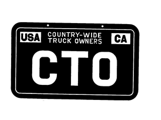 CTO COUNTRY WIDE TRUCK OWNERS USA, CA logo