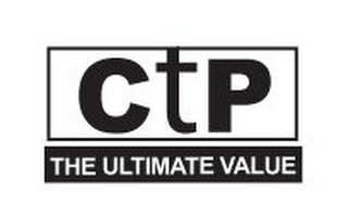 CTP THE ULTIMATE VALUE logo