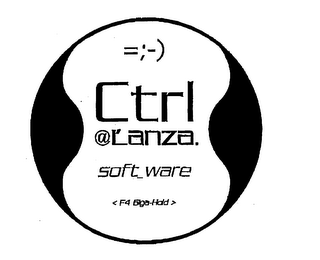 =;-) CTRL @L'ANZA. SOFT WARE logo