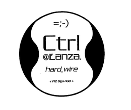 CTRL @L'ANZA.HARD WIRE logo