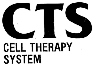 CTS CELL THERAPY SYSTEM logo