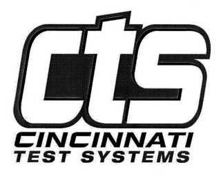 CTS CINCINNATI TEST SYSTEMS logo
