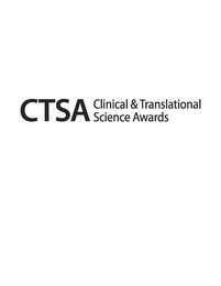 CTSA CLINICAL & TRANSLATIONAL SCIENCE AWARDS logo