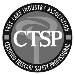 CTSP TREE CARE INDUSTRY ASSOCIATION CERTIFIED TREECARE SAFETY PROFESSIONAL logo