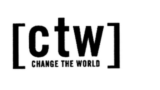 CTW CHANGE THE WORLD logo