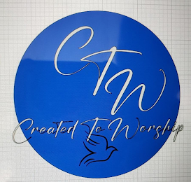 CTW CREATED TO WORSHIP logo