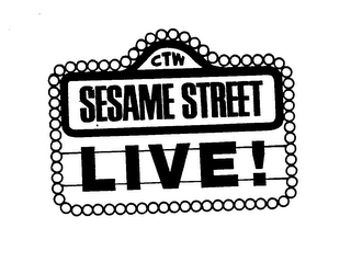 CTW SESAME STREET LIVE! logo