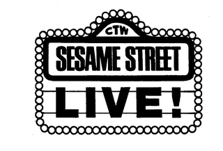 CTW SESAME STREET LIVE! logo