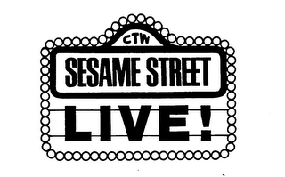CTW SESAME STREET LIVE! logo