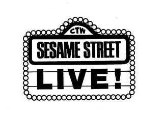 CTW SESAME STREET LIVE! logo