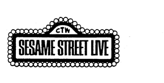 CTW SESAME STREET LIVE logo