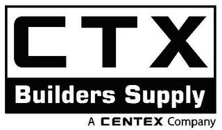 CTX BUILDERS SUPPLY A CENTEX COMPANY logo