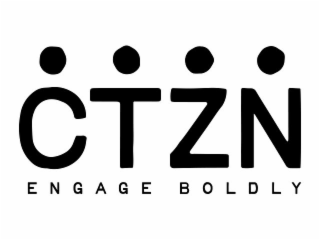 CTZN ENGAGE BOLDLY logo