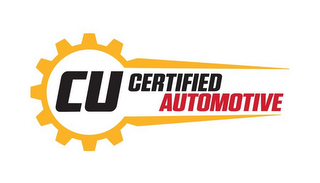 CU CERTIFIED AUTOMOTIVE logo