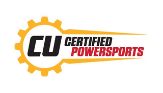 CU CERTIFIED POWERSPORTS logo