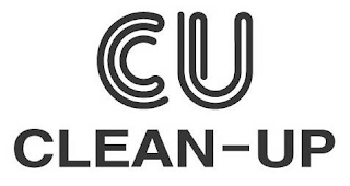 CU CLEAN-UP logo