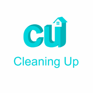CU CLEANING UP logo