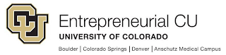 CU ENTREPRENEURIAL CU UNIVERSITY OF COLORADO BOULDER COLORADO SPRINGS DENVER ANSCHUTZ MEDICAL CAMPUS logo