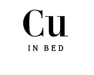 CU IN BED logo