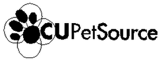 CU PET SOURCE logo