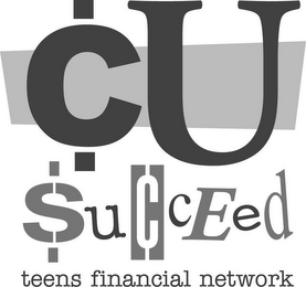 CU SUCCEED TEENS FINANCIAL NETWORK logo
