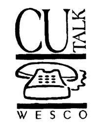 CU TALK W E S C O logo