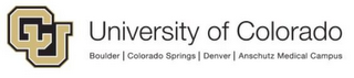CU UNIVERSITY OF COLORADO BOULDER COLORADO SPRINGS DENVER ANSCHUTZ MEDICAL CAMPUS logo
