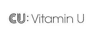 CU: VITAMIN U logo