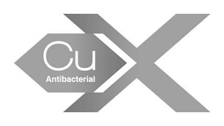 CU X ANTIBACTERIAL logo