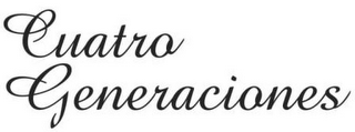 CUATRO GENERACIONES logo