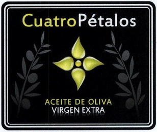 CUATROPÉTALOS ACEITE DE OLIVA VIRGEN EXTRA logo