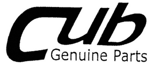 CUB GENUINE PARTS logo