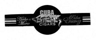 CUBA CAIMAN CIGARS PEDRO ESTEVEZ HECHO A MANO logo