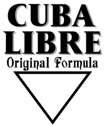 CUBA LIBRE ORIGINAL FORMULA logo
