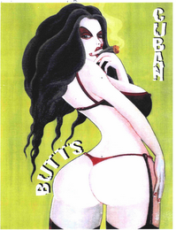 CUBAN BUTTS logo