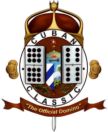 CUBAN · CLASSIC · "THE OFFICIAL DOMINO" logo