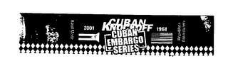 CUBAN KNOCKOFF CUBAN EMBARGO SERIES logo