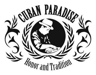 CUBAN PARADISE HONOR AND TRADITION logo