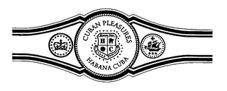 CUBAN PLEASURES HABANA CUBA logo