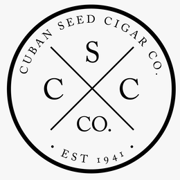 CUBAN SEED CIGAR CO. EST 1941 S C C CO.