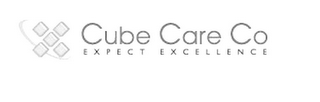 CUBE CARE CO EXPECT EXCELLENCE logo