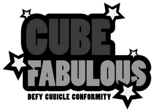CUBE FABULOUS DEFY CUBICLE CONFORMITY logo